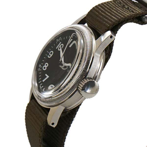 Used [New] M.R.M.W. Montre Roroi Military Watch Type A-17 NATO Strap Black Dial Watch Montre Roroi TYPE A-11 12H BLACK NATO Reprint of Classic