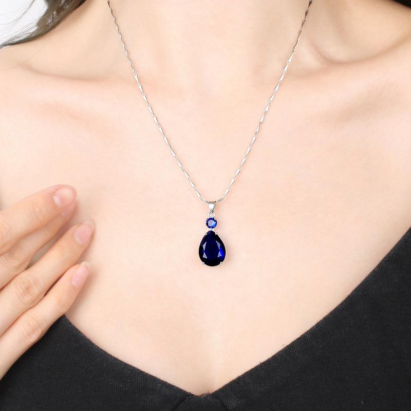 Lindon Women Necklace Pendant Copper Alloy Zircon Fashion Gift