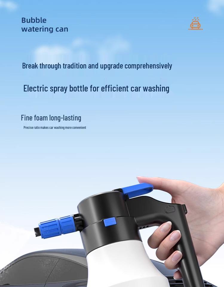 Multi-Use Foam Sprayer: Car Wash & Garden Watering Tool
