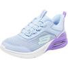 Skechers Girls Versatile Comfortable Simple Low-Top Running Shoes Kids sneaker Blue Purple 303969L-LAV