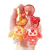 Super Cute 3-Year-Old Cartoon Doll Keychain with Flowing Sand Pendant