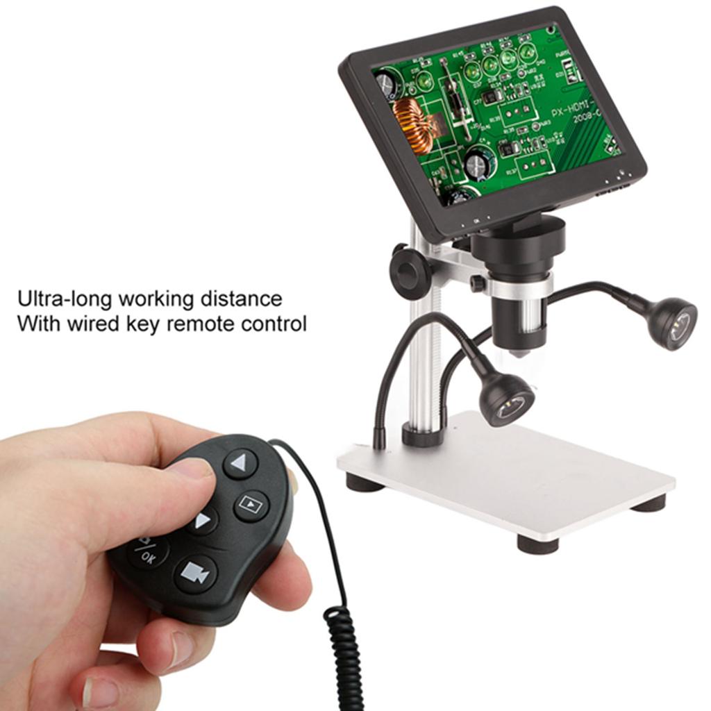 12MP Hoch?Definition 7in 1200x Industrielles Elektrisches Digitalmikroskop Handy-Reparatur