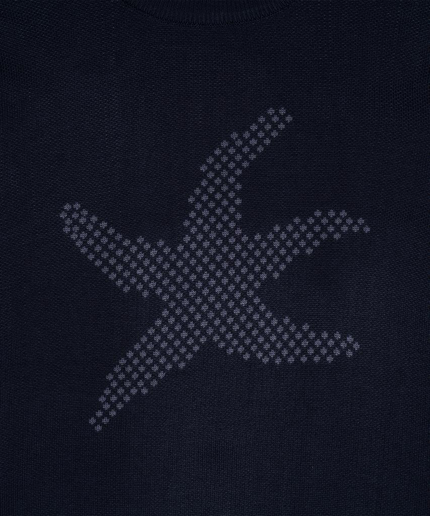 THE COLDEST MOMENT Tcm Starfish Logo Knit (Navy)
