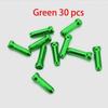 30/50/100Pcs Multiple Colors Aluminum Alloy Bicycle Brake Shifter Inner Cable Tips Wire End Cap Cable Line Core Cap Cover Gear