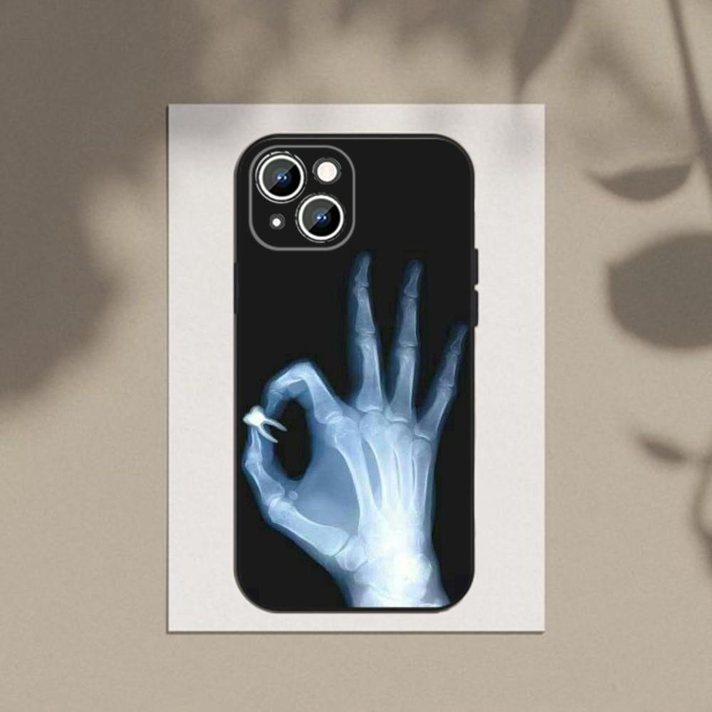 

Чехол для телефона с рисунком зубов стоматолога Чехол для телефона для Apple iPhone 15,14,13,12,11,XS,XR,X,8,7,Pro,Max,Plus,mini Силиконовый Черный Чехол iPhone13