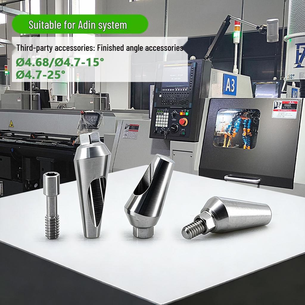 Adin-kompatible Titan-Reparaturbasis für Zubehör für Zahnimplantate