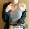 8 Vest Women's Small Suspenders Spice Girls Bottoming Shirt Summer Pure Desire Sexy Inside with a Beautiful Back Outside To Look Thin On Clothes