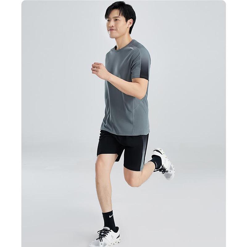 Quick-Dry Adult Fitness Sports Set: Short Sleeve Badminton, Tennis, General Training Summer Uniform