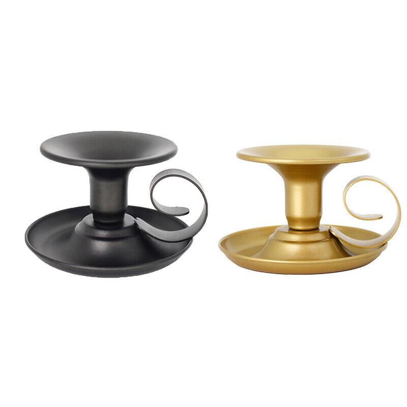 Candle Holder Retro Metal Candle Holder Desktop Decoration Party Decoration