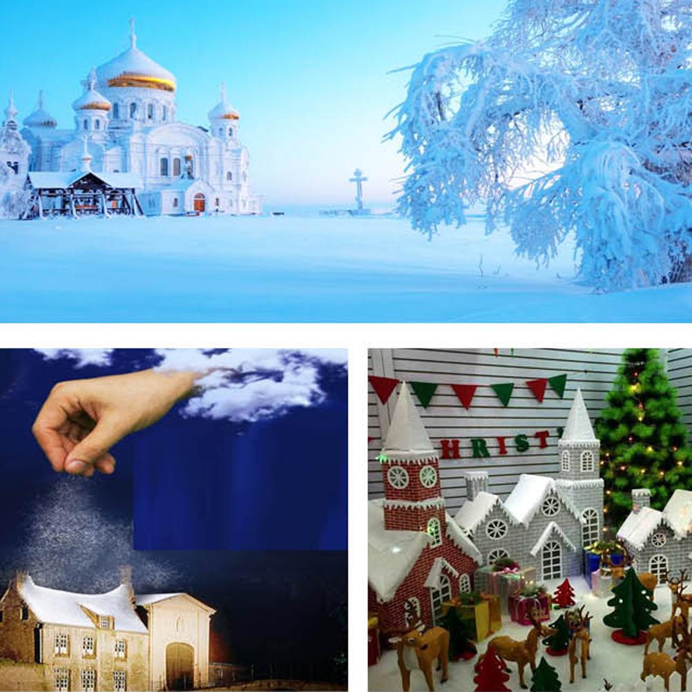 Christmas Snow Cover Blanket  Artificial Cotton Blanket Decorations for Christmas Tree Skirt Tables