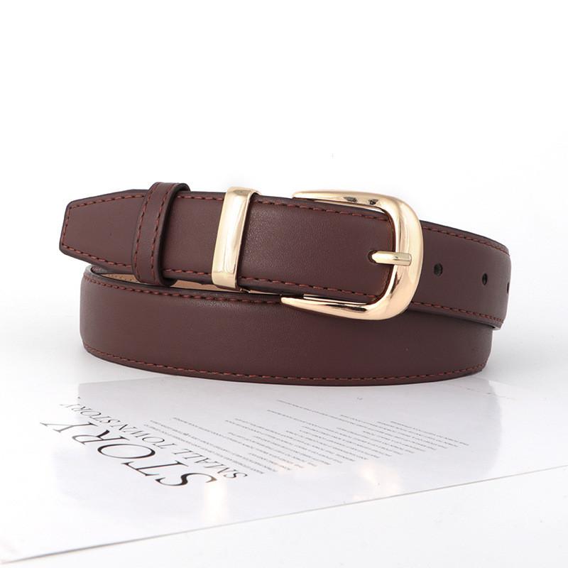 Belt Simple Womens Versatile Jeans Needle Buckle Fashionable Decoration