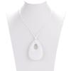 Teardrop Pendant Baby Teething Necklace Silicone Teether Autism Sensory Chewing