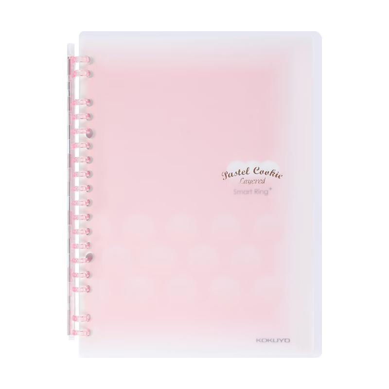 KOKUYO Pastel Cookie SmartRing+ Slim A5 Loose-leaf Notebook
