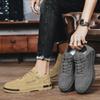 New non-slip labor insurance thick-soled stab-proof and wear-resistant leather shoes sports shoes