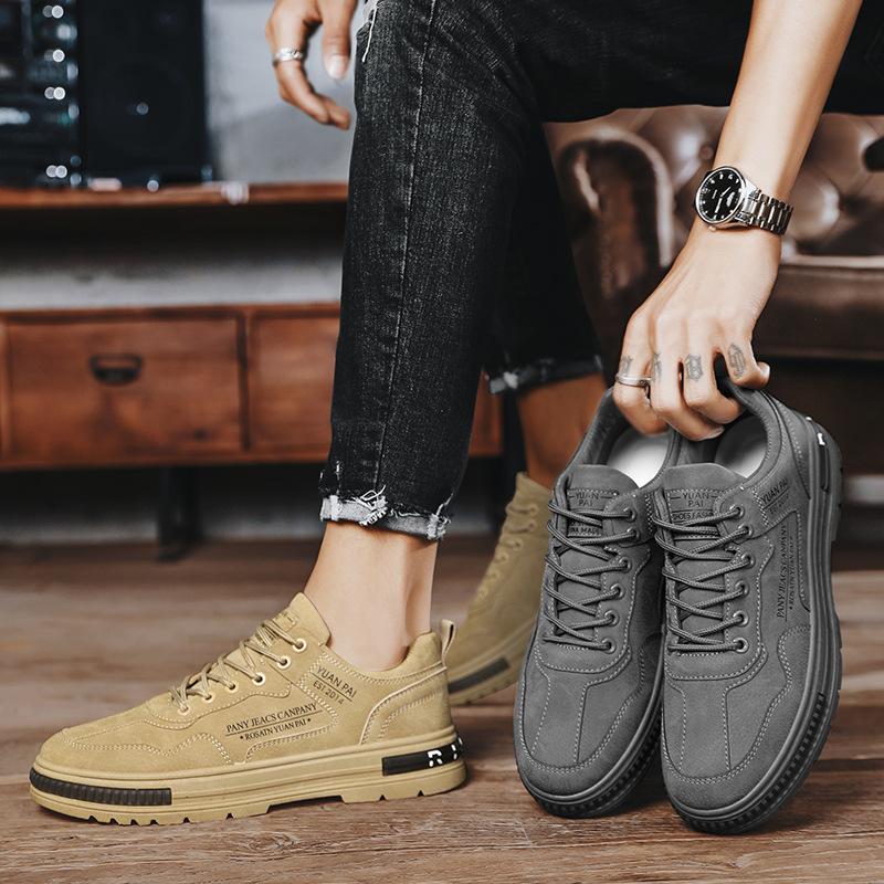 New non-slip labor insurance thick-soled stab-proof and wear-resistant leather shoes sports shoes