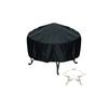 Outdoor Garden Bbq Grill Cover With Waterproof Uv Resistant Oxford Fabric For Fire Pit