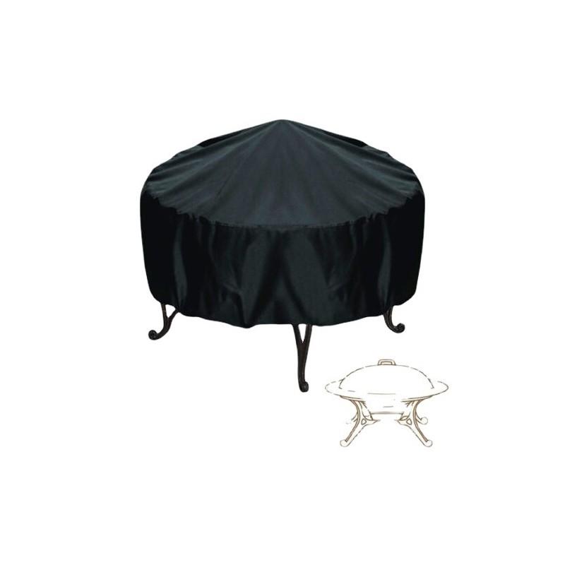 Outdoor Garden Bbq Grill Cover With Waterproof Uv Resistant Oxford Fabric For Fire Pit