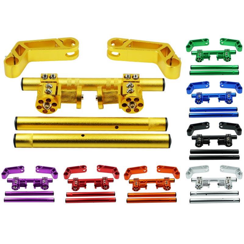 Universal 7/8" 22mm Motorcycle Balance Bar CNC Aluminum Alloy Balance Handlebar Cross Bar Adjustable Handlebars Reinforce Lever