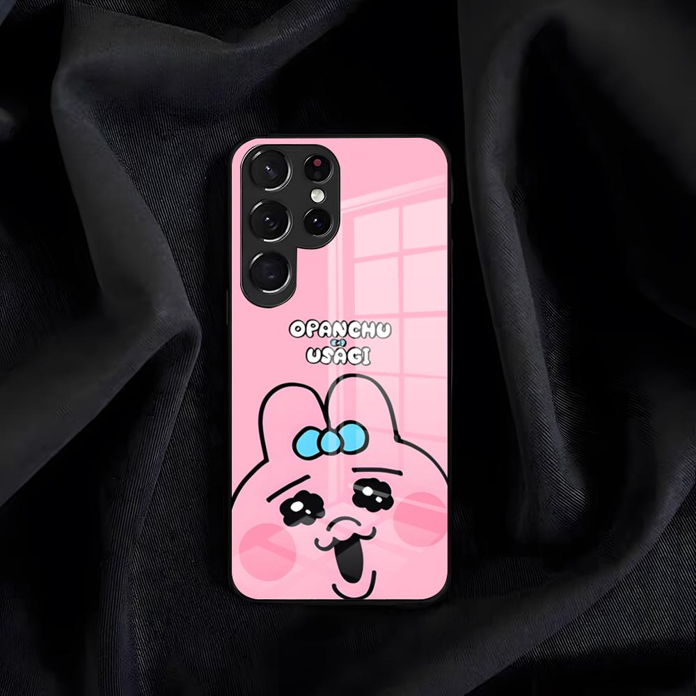 Funny Opanchu Usagi Phone Case For Samsung S26 S25 Edge S24 S23 S22 S21 S20 Ultra Plus FE Glass Cover