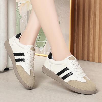 Sommer-Sneaker Paar Weiße Schuhe Herren und Damen Allround-Freizeitschuhe Weiche Sohle Mode Flache Schuhe