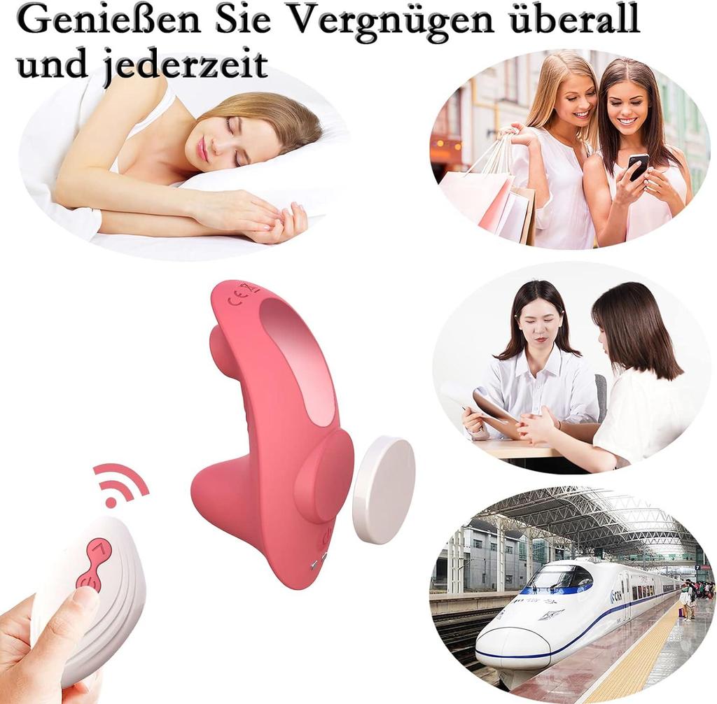 For Women Panties Clitoris Sucker Vibrator G-Spot Powerful Vibration Stimulator Female Clitoris Vaginal Massager Female Sex Toys