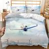 Nightmare Before Christmas  Duvet Cover with Pillow Cover Bed Sets Jack and Sally 3D Skull Christmas Bedding Set Bedroom Decor