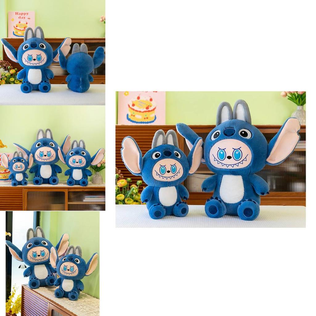 Lilo And Stitch Plush Doll Adorable Blue Stitch Stuffed Toy For Birthday Gift 40cm 55cm 70cm
