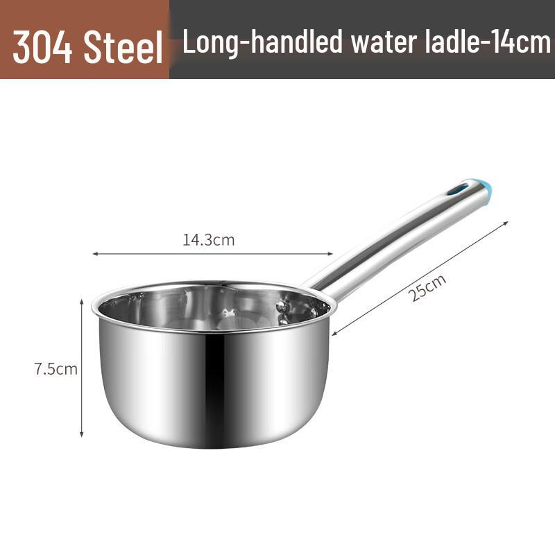 

Long Handle 304 Stainless Steel Water Ladle