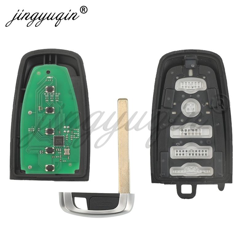 jingyuqin 433.92/434/868/902Mhz Remote Car Key For Ford Edge Explorer Expedition Fusion Mondeo F150 F250 Mustang Smart Keyless