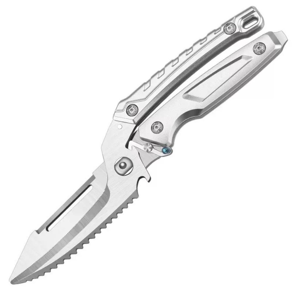 with Safety Buckle Kitchen Scissor Stainless Steel Barbecue Scissor Chicken Bone Scissor Fruit