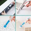 9pcs Groove Cleaning Tool Window Frame Door Groove Cleaning Brush Sliding Door Track Cleaning Tools Hand-held Crevice Cleaner