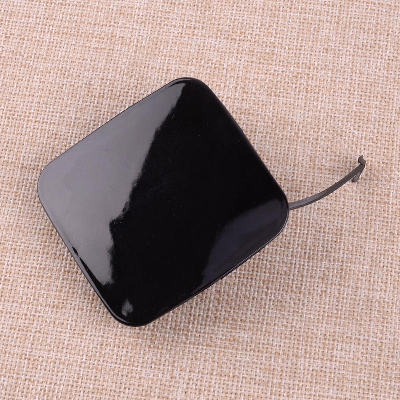 53286-0R020 Car Front Left Bumper Tow Hook Eye Hole Cover Cap Fit for Toyota RAV4 2009 2010 2011 2012 Black ABS