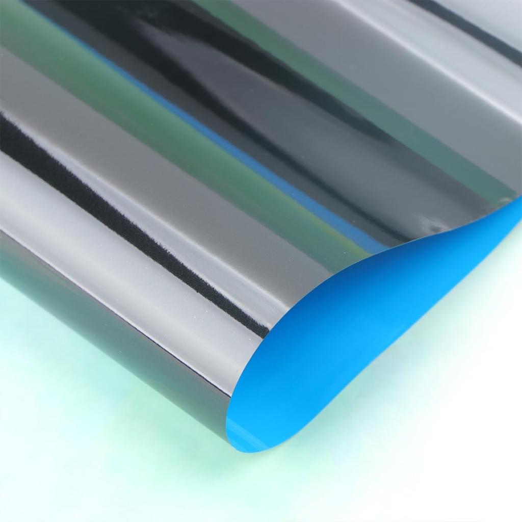 Totority Fish Tank Background Sticker, Solid Color Scenery Sticker Double Side Glass Decal Background Decoration for Aquarium