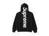 Satin Applique Hooded Sweatshirt (26SS) "Black"
