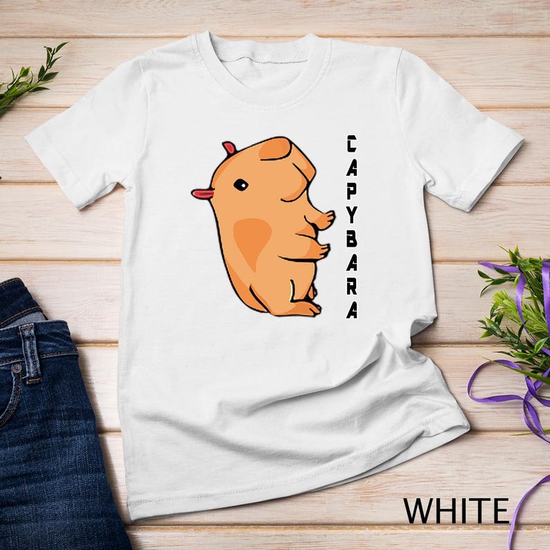 Capybara Lover Cute Colorful Kids This Is How I Roll Capybara T-Shirt 150