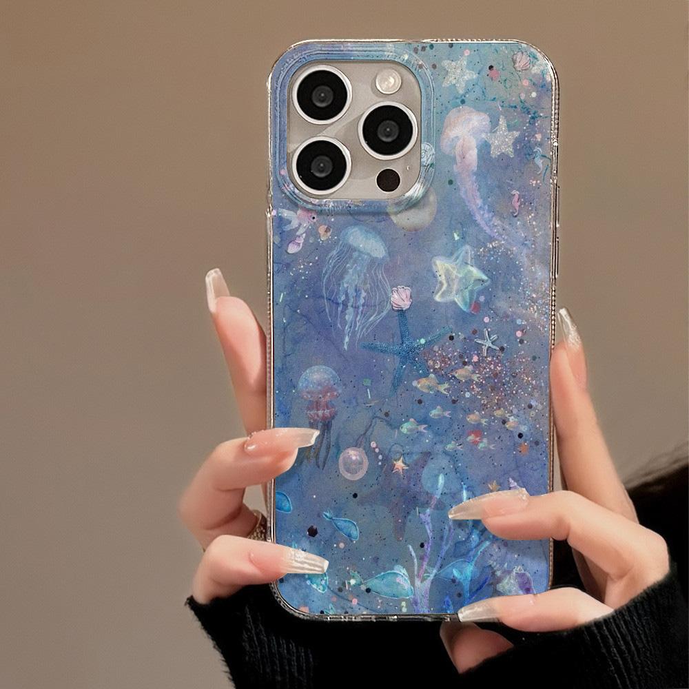 Feather Luster Phone Case for Samsung A53 A14 A33 A12 A32 S24 S23 Plus S20 S21 FE for iPhone 17 15 16 13 Pro 17 16 Pro Max Butterfly Bow Phone Case