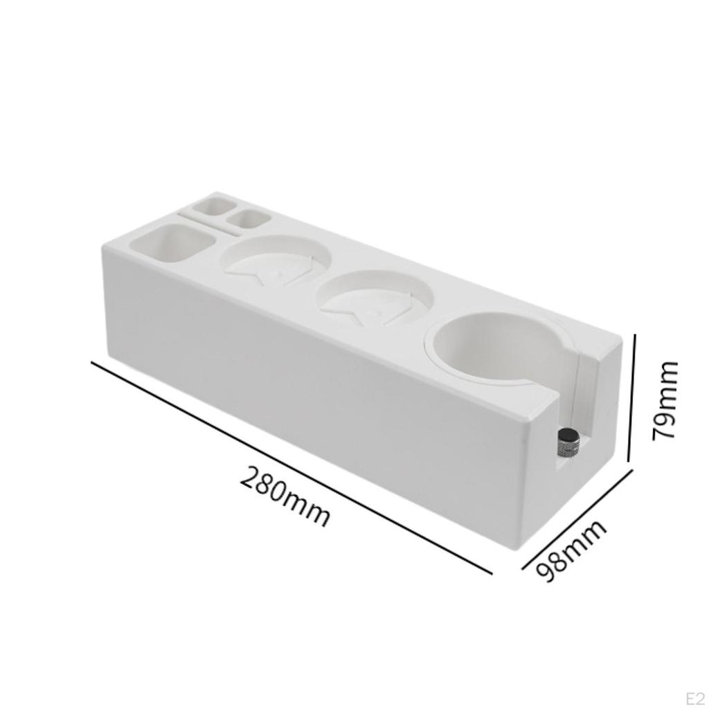 Kaffee Tamping Station Tamper Halter für 51/54/58mm Espresso Siebträger Praktische