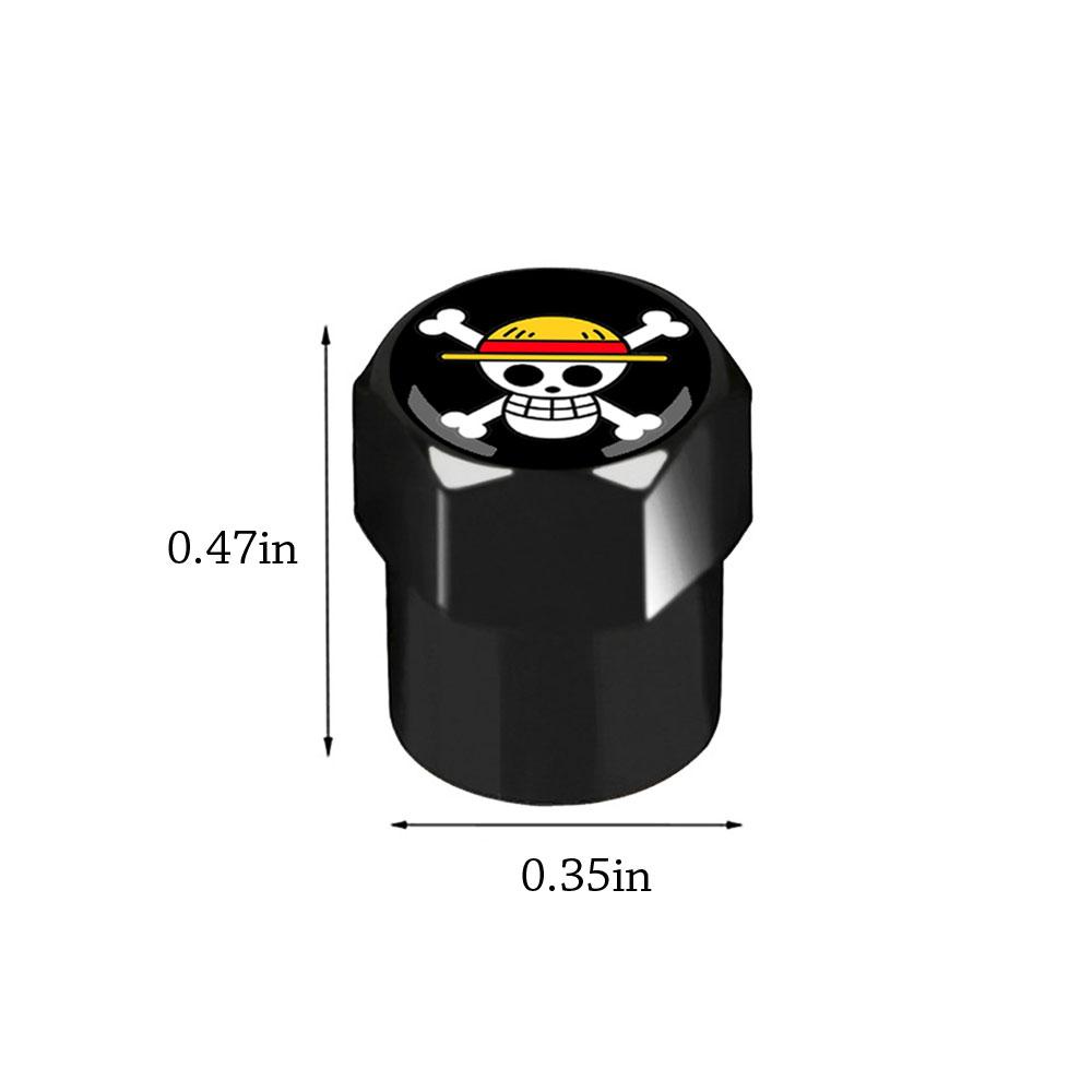 4 DB Autó Anime Stílusú Kerék Gumi Levegőszelepsapkák Szelepszár Autóhoz Kerékpárhoz Motorkerékpárhoz Univerzális Kiegészítők Ajándékok
