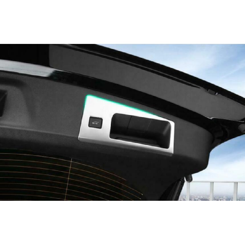 For Cadillac XT5 2016- Car Silver Tailgate Trunk Rear Door Handle Cover Trim