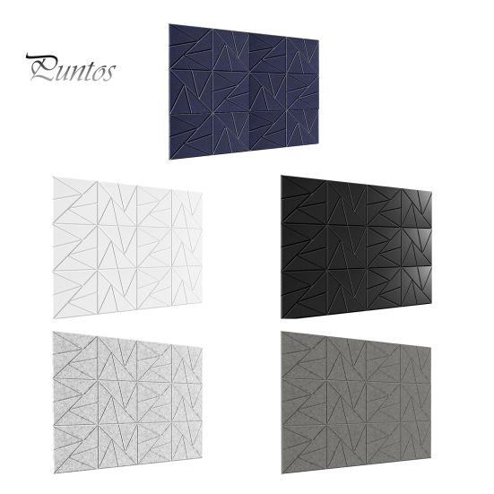12Pcs Soundproof Wall Panel Self-Adhesive Sound Absorbing High Density Thick Acoustic Foam Panel Noise Reduction Wall Decoration Tile