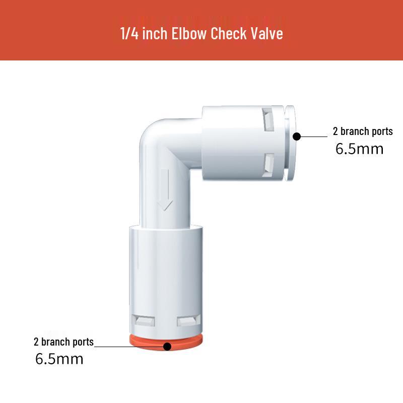 Universal 2-3 Point Check Valve for RO Water Purifiers - Starfish One-Way Valve