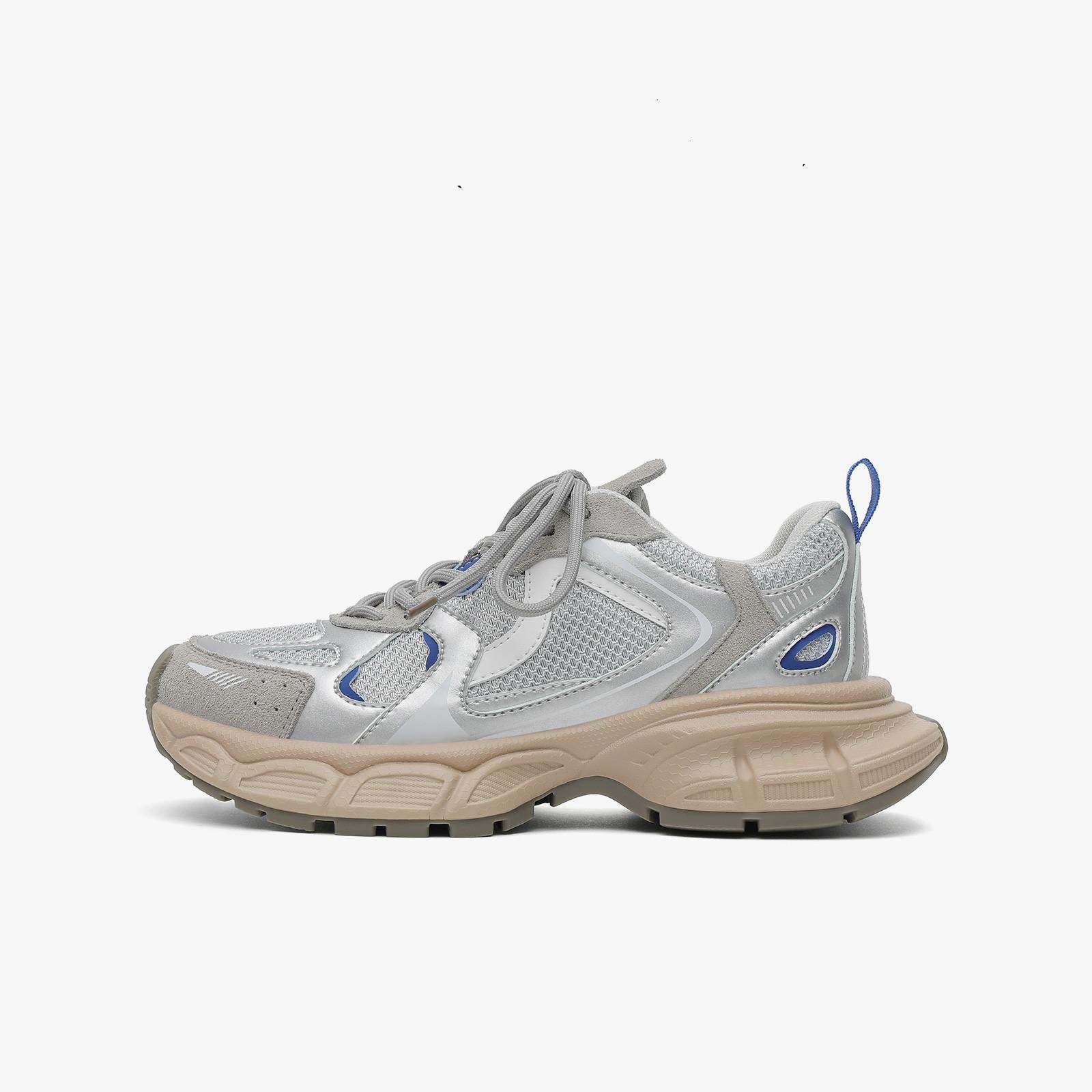 Модные весенне-осенние повседневные кроссовки женские легкие универсальные туфли с толстой подошвой дышащие одинарные туфли женские 35