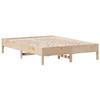 VidaXL Cadre de lit 150x200 cm bois de pin massif 842694