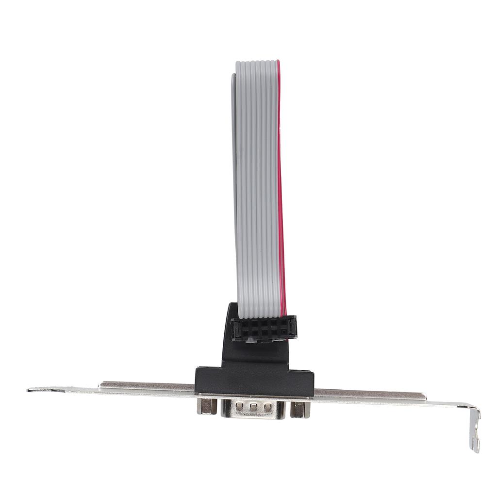 Serial Port Adapter Baffle Stable Good Compatibility 9‑pin Connector Serial Port Header for Adding A 9‑pin COM Port