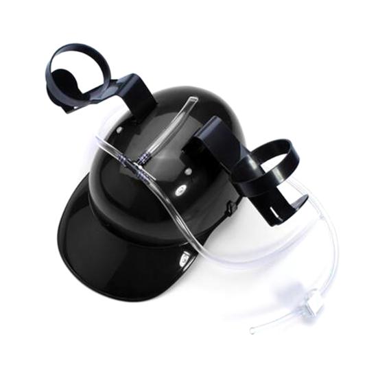 

Шолом для пиття Регульований Пластиковий Новинка Економія праці Ледачий Шолом для напоїв Товари для дому чорний