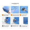 Frameless Swing Glass Door Hinge for Wine Cabinet