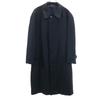 90s Made In Japan Silk Blend Old Stainless Collar Coat Men's Used