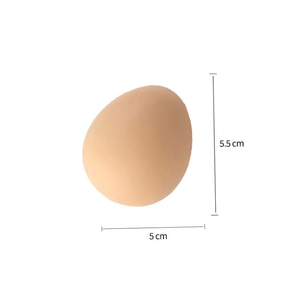 TPR Egg Shape Squeeze Toy Small Fresh Ball Fidget Toy Novelty Rebound Ball  Birthday Gift