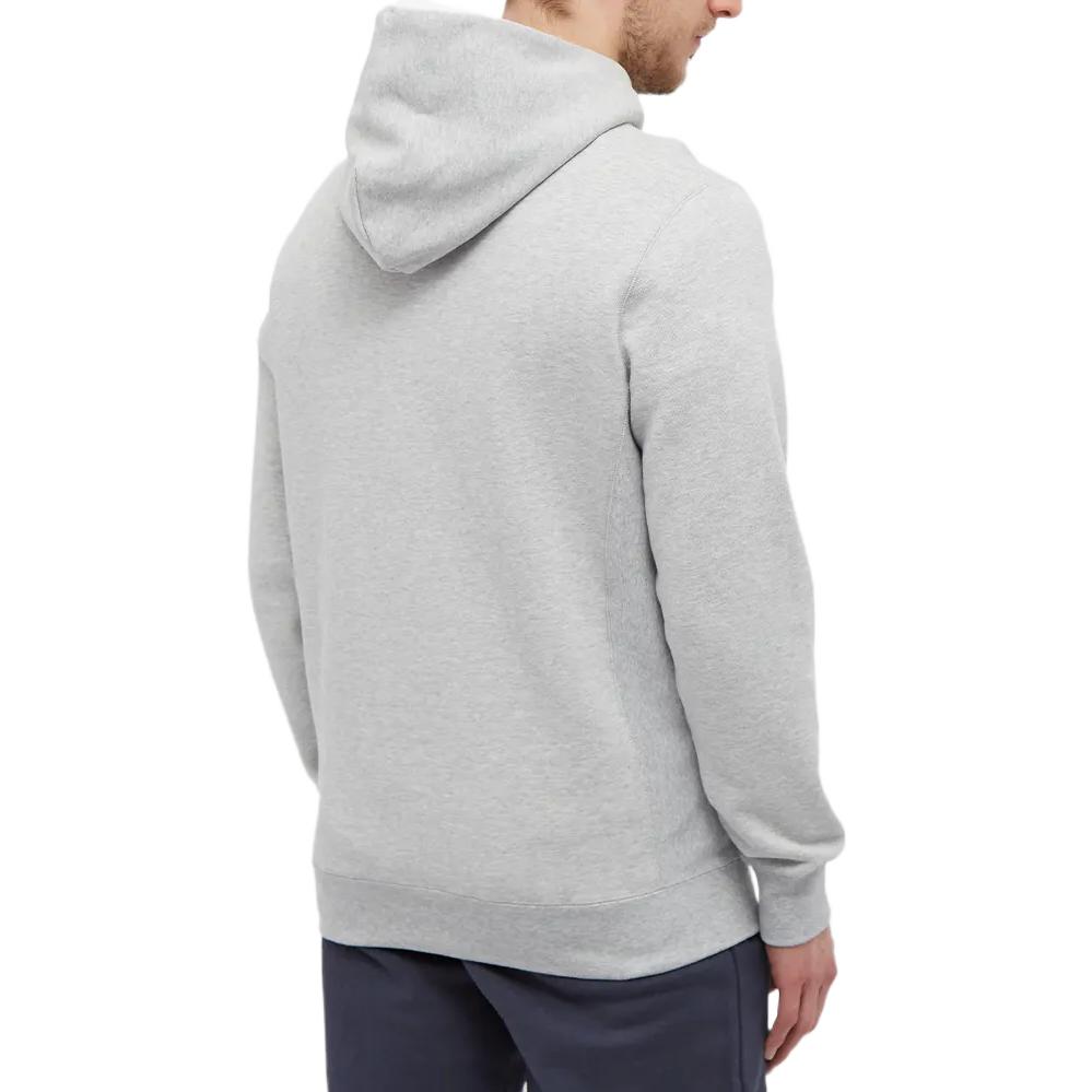 Puma Solid Color Pullover Hoodie With Embroidered Logo Men Hoodies Gray 533464-04