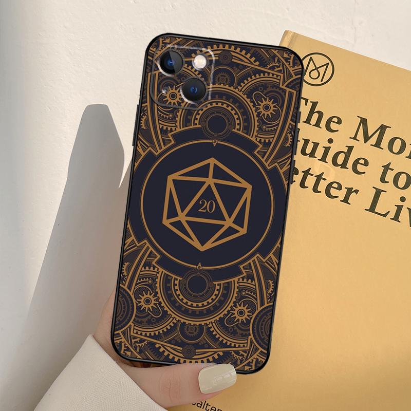 

Волшебный многогранный чехол D20 для iPhone 13 14 Pro Max 11 12 Mini 6S 7 8 Plus SE 2020 2022 X XR XS MAX, чехол iPhone 12 Pro